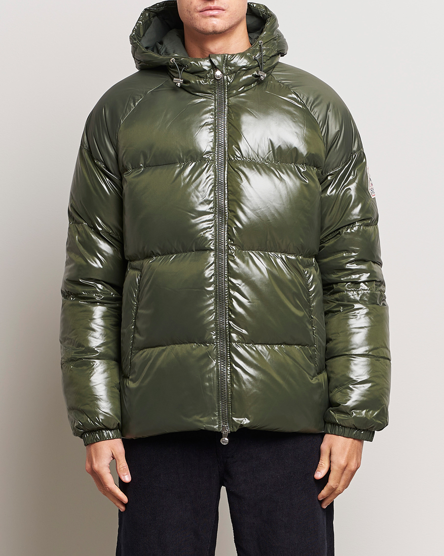Herren |  | Pyrenex | Sten Hooded Puffer Jacket Deep Khaki