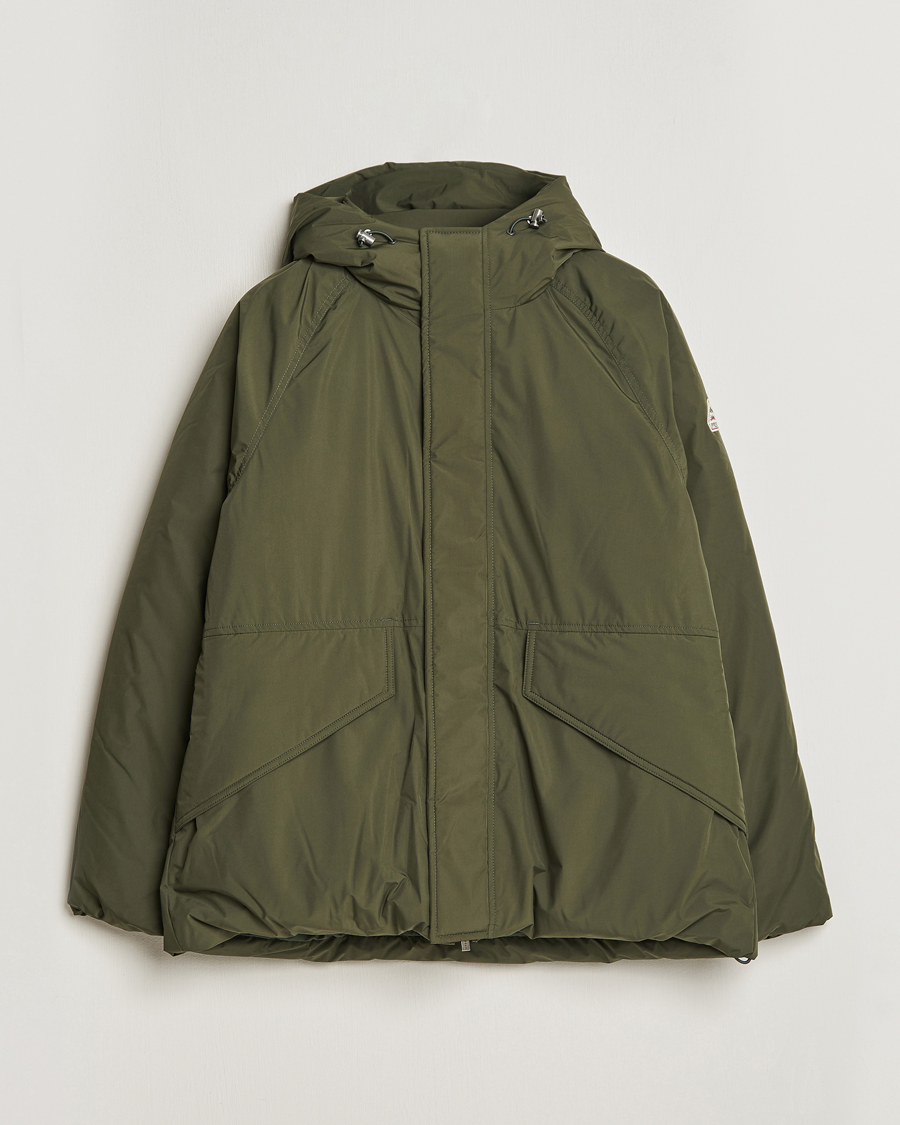 Herren | Pyrenex | Pyrenex | Covert Hooded Down Jacket Deep Khaki