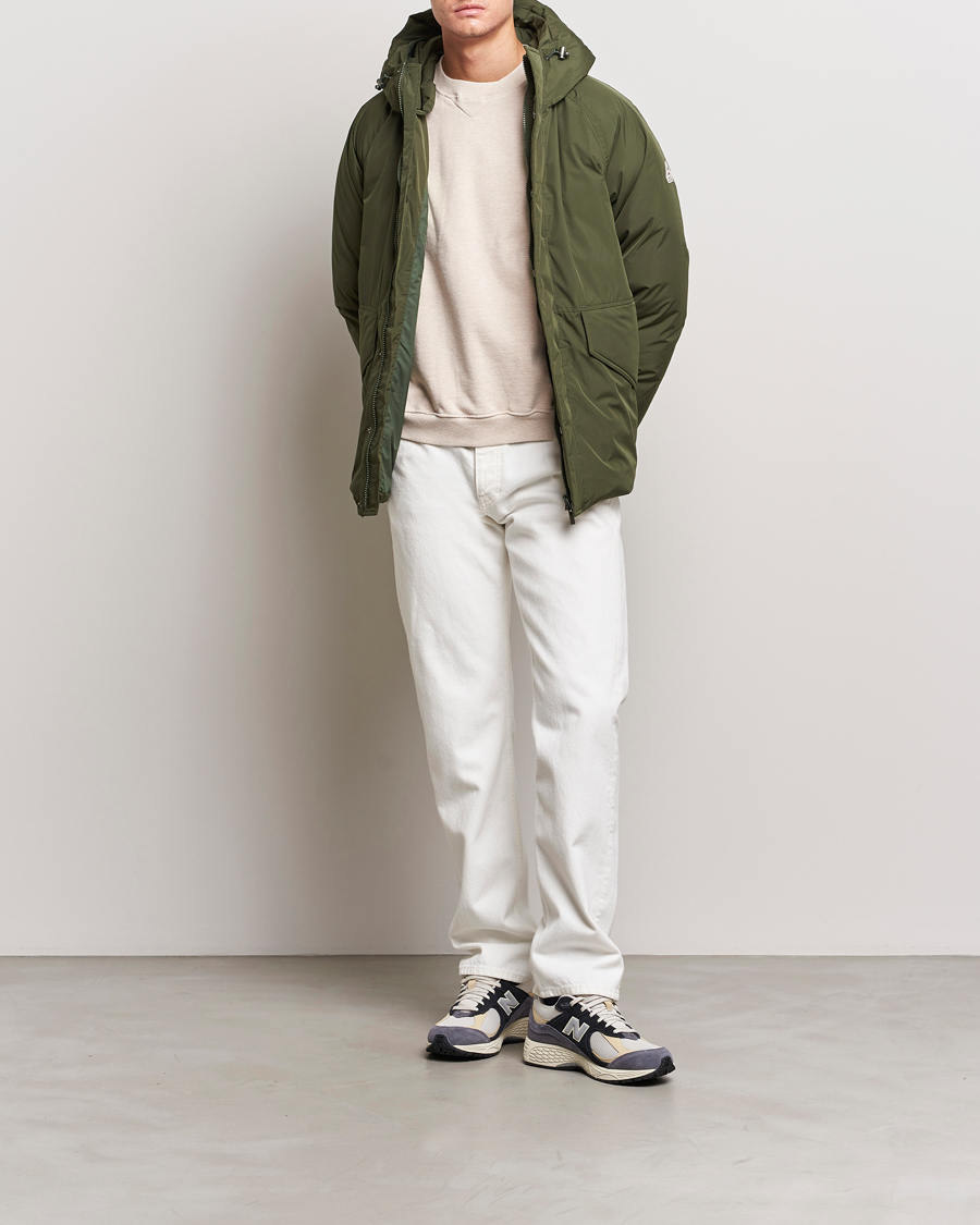 Herren | Jacken | Pyrenex | Covert Hooded Down Jacket Deep Khaki