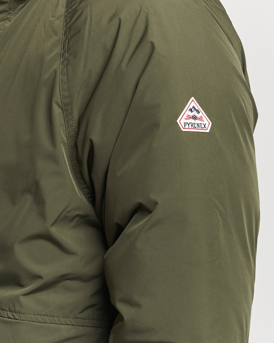Herren | Jacken | Pyrenex | Covert Hooded Down Jacket Deep Khaki