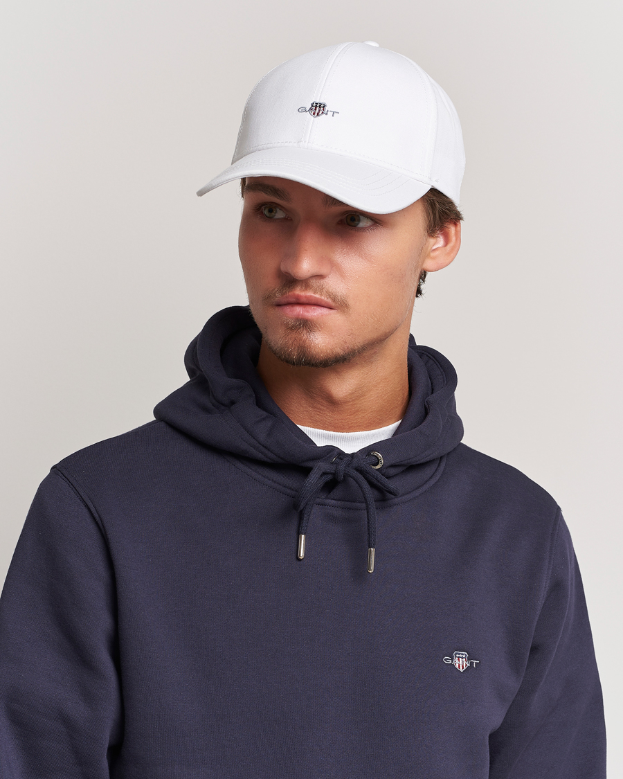 Herren | Caps | GANT | High Cotton Twill Cap White