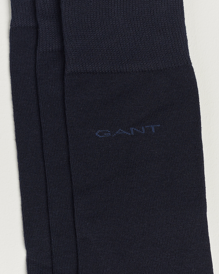 Herren |  | GANT | 3-Pack Cotton Socks Marine