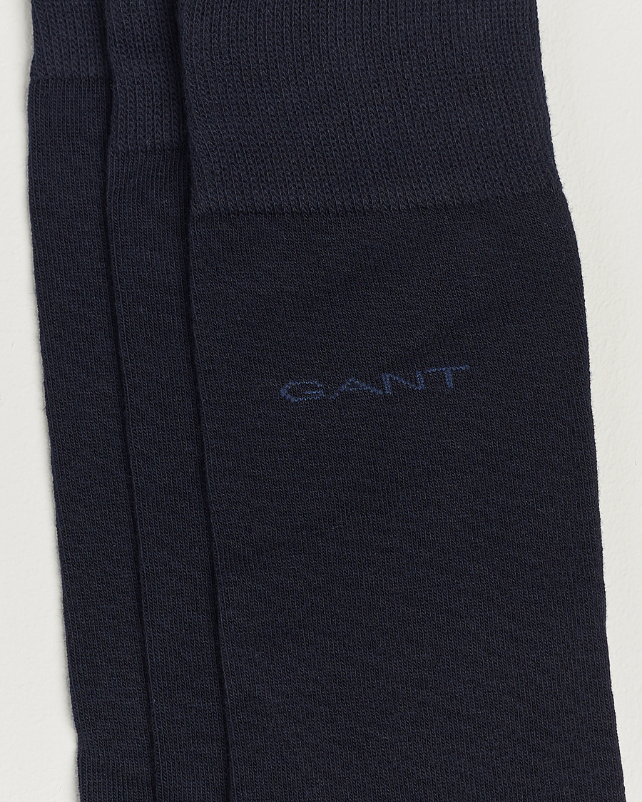 Herren | Unterwäsche | GANT | 3-Pack Cotton Socks Marine