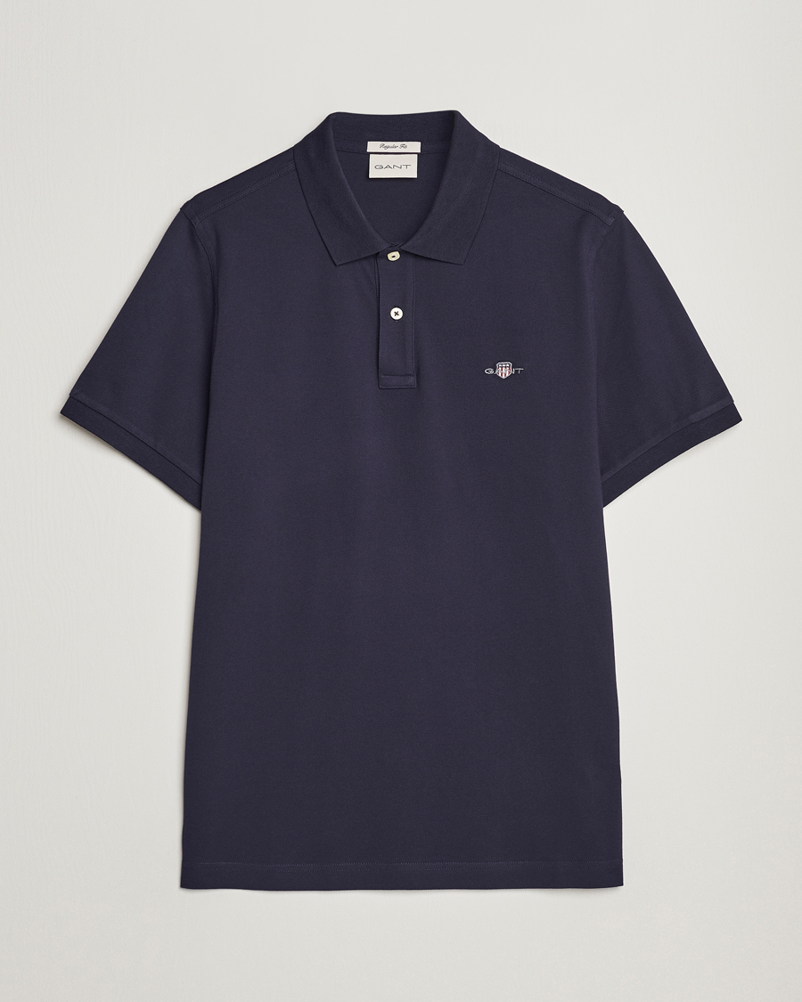 Herren | Poloshirts | Gant | The Original Polo Evening Blue