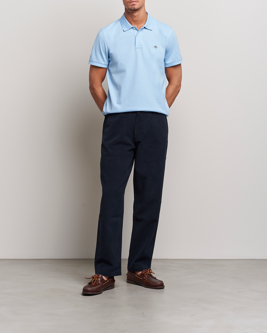 Herren | Poloshirts | Gant | The Original Polo Capri Blue