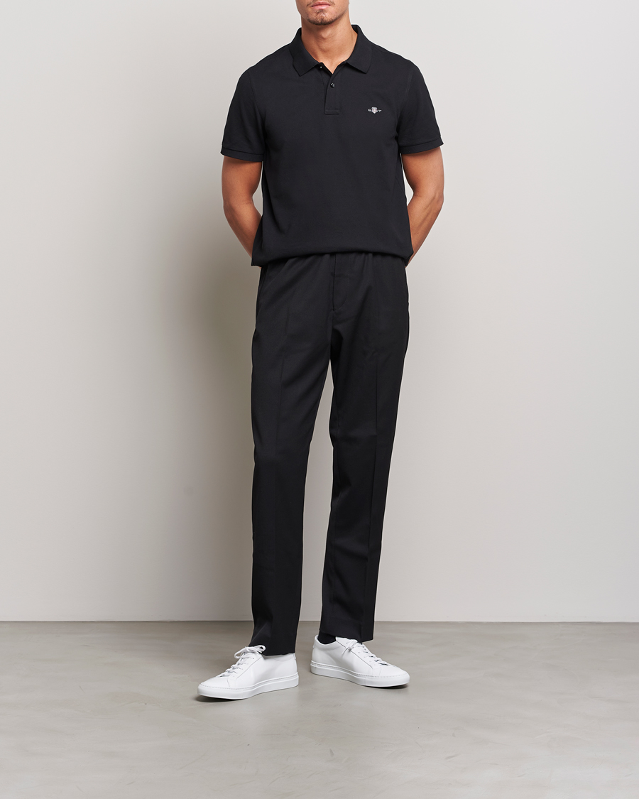 Herren | Poloshirts | Gant | The Original Polo Black