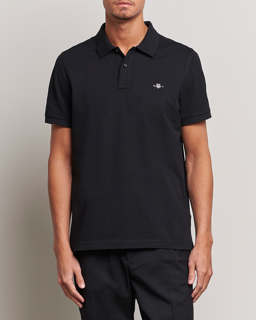 Herren | Poloshirts | Gant | The Original Polo Black