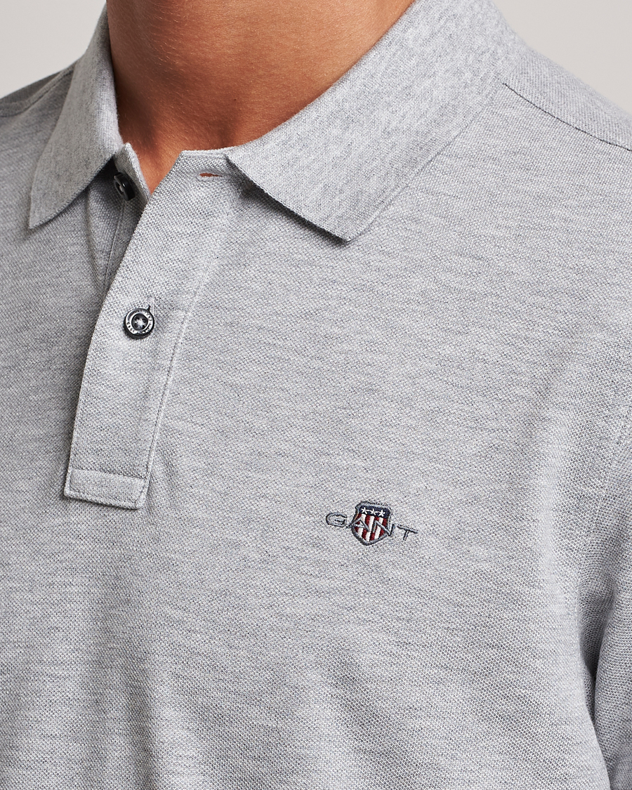Herren | Poloshirts | GANT | The Original Polo Grey Melange