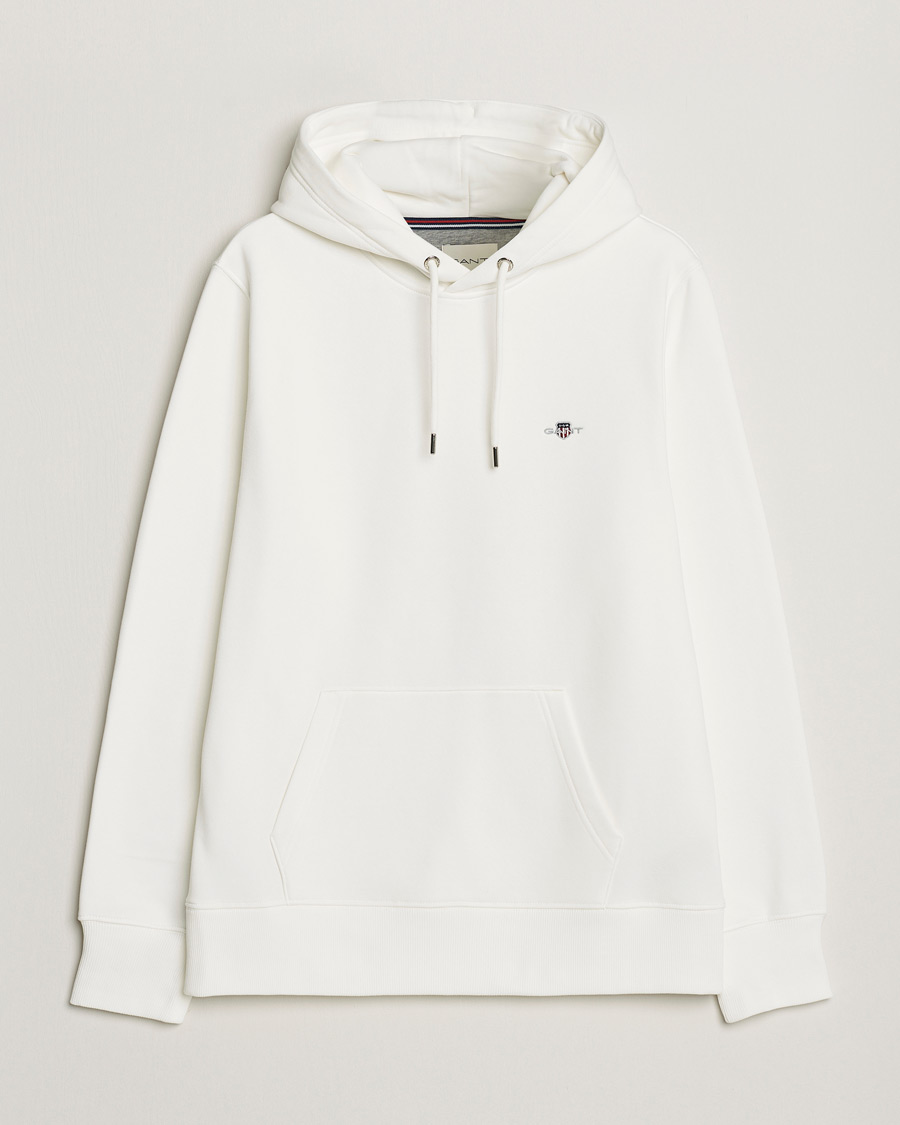 Herren | Pullover | GANT | Original Shield Logo Hoodie Eggshell