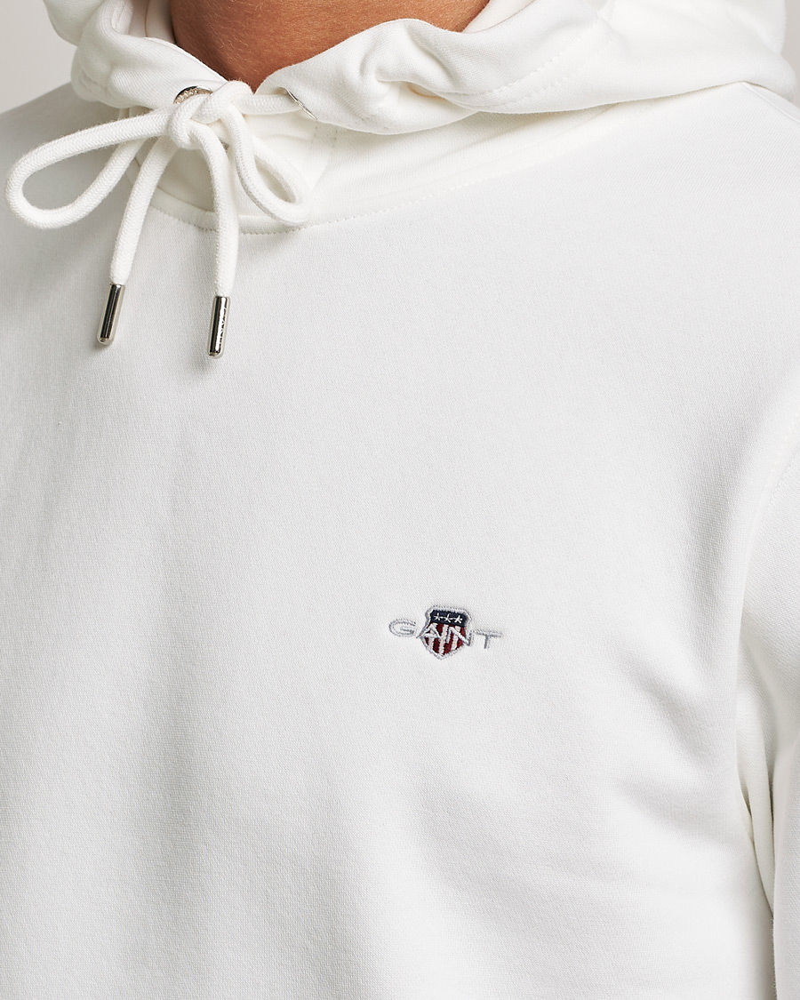 Herren | Pullover | GANT | Original Shield Logo Hoodie Eggshell