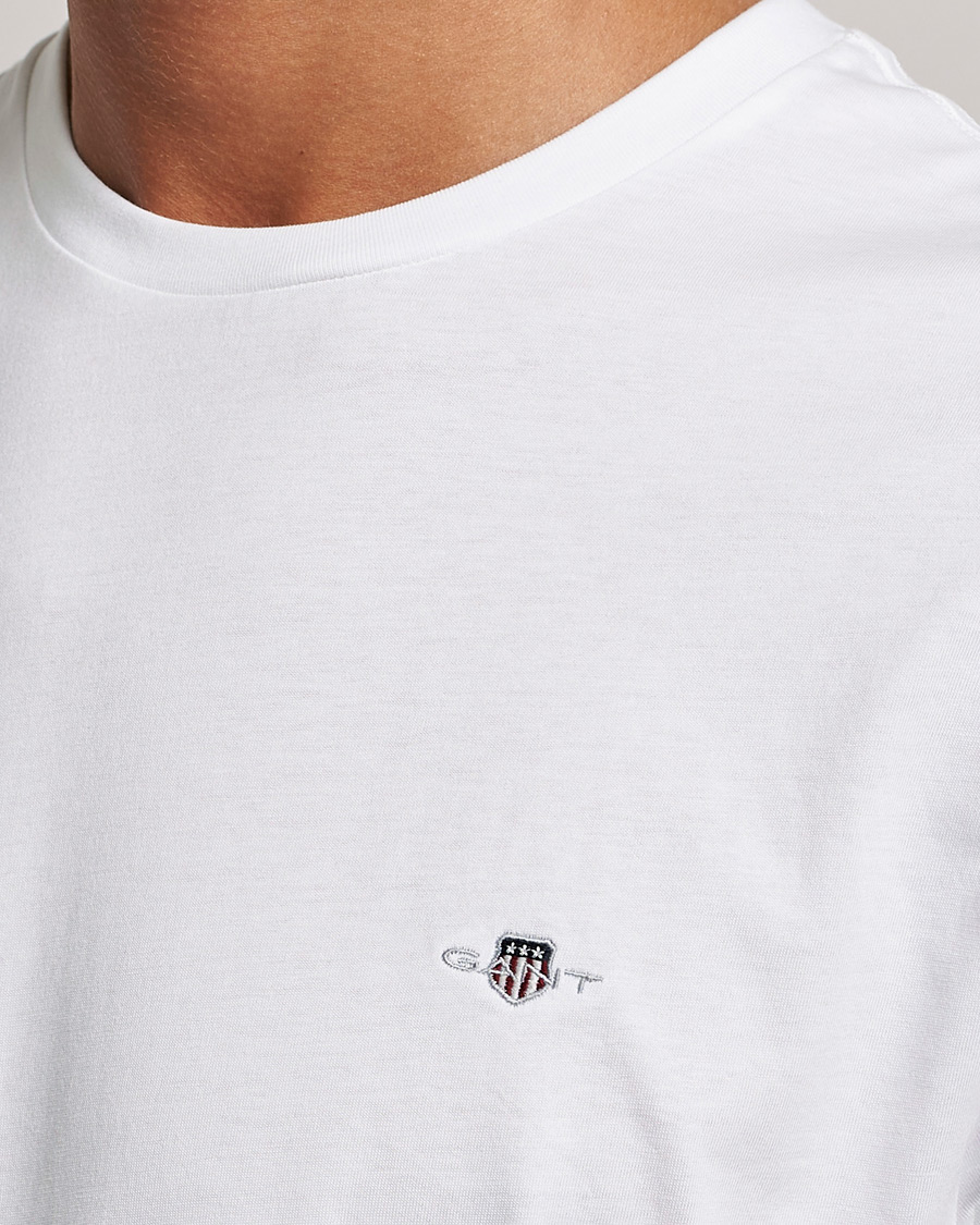 Herren | T-Shirts | GANT | The Original Solid T-Shirt White