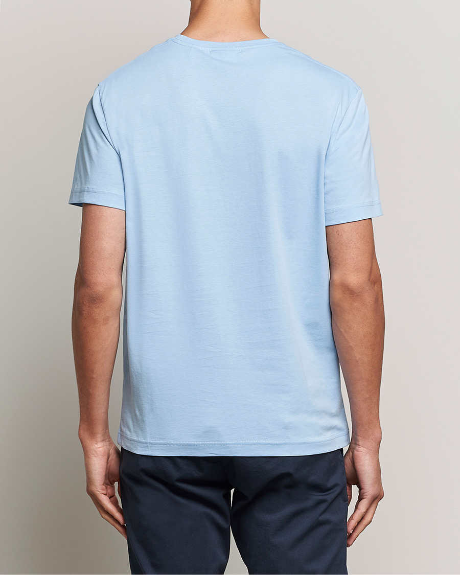 Herren | T-Shirts | GANT | The Original Solid T-Shirt Capri Blue