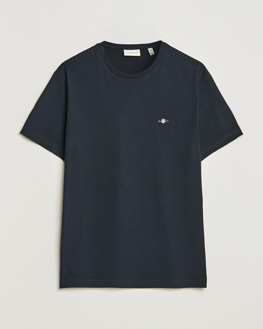 Herren | T-Shirts | GANT | The Original Solid T-Shirt Black