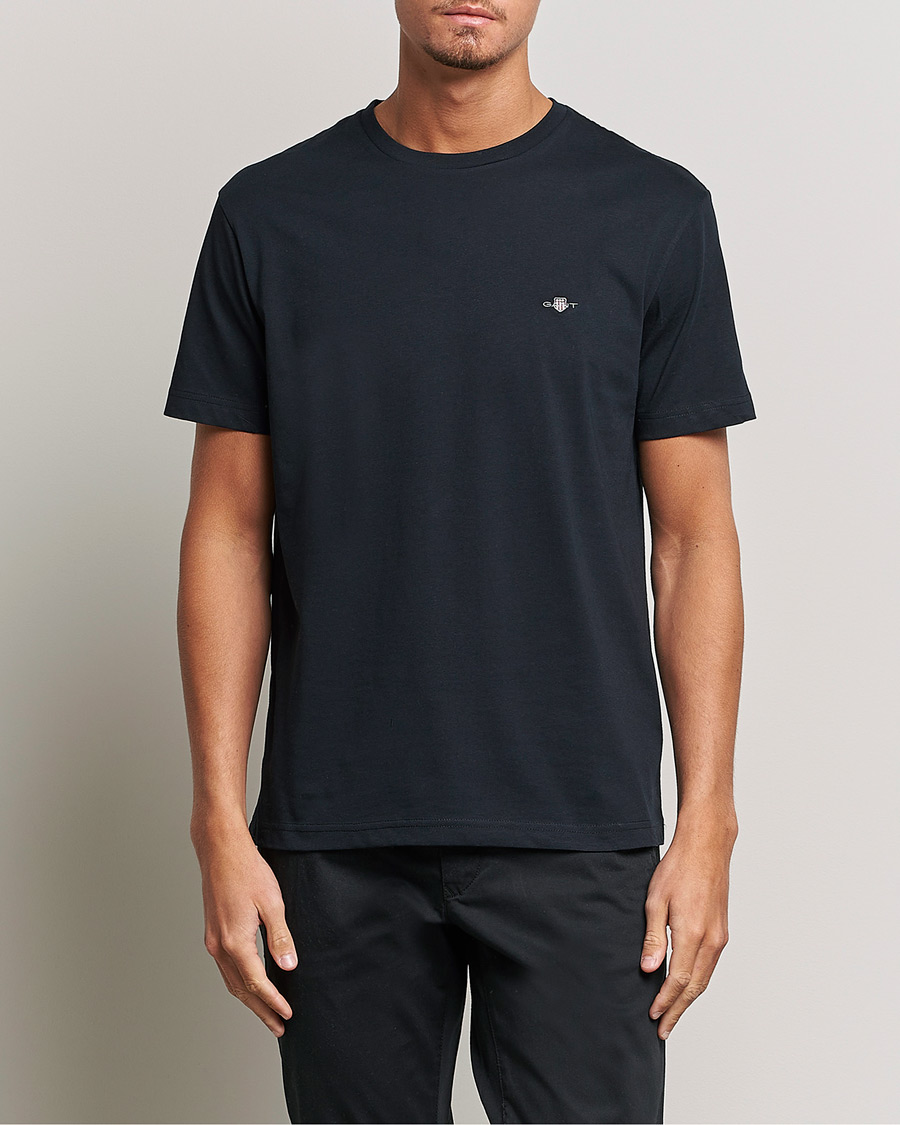 Herren | T-Shirts | Gant | The Original Solid T-Shirt Black