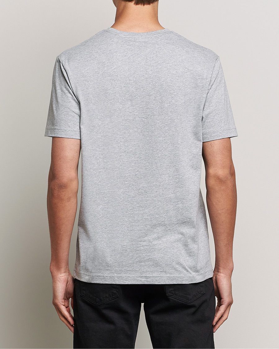 Herren | T-Shirts | Gant | The Original Solid T-Shirt Grey Melange