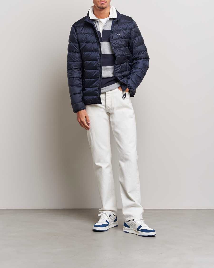 Herren | Jacken | Gant | The Light Down Jacket Evening Blue