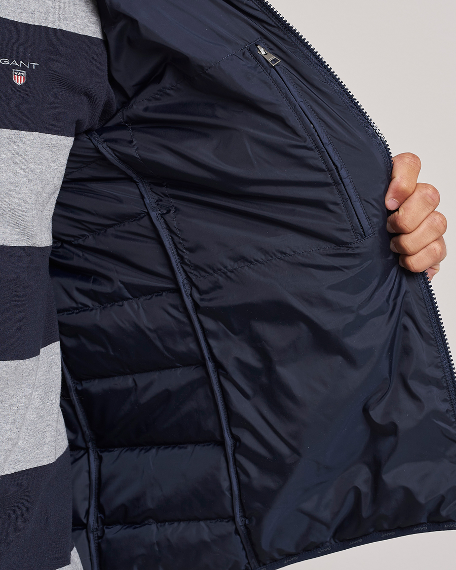 Herren | Jacken | Gant | The Light Down Jacket Evening Blue