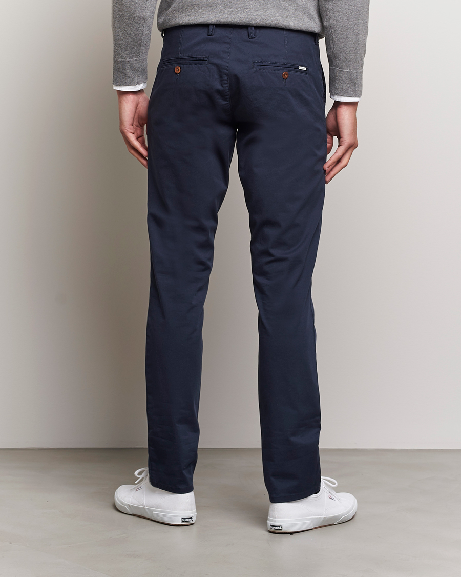 Herren | Hosen | Gant | Slim Fit Twill Chino Marine