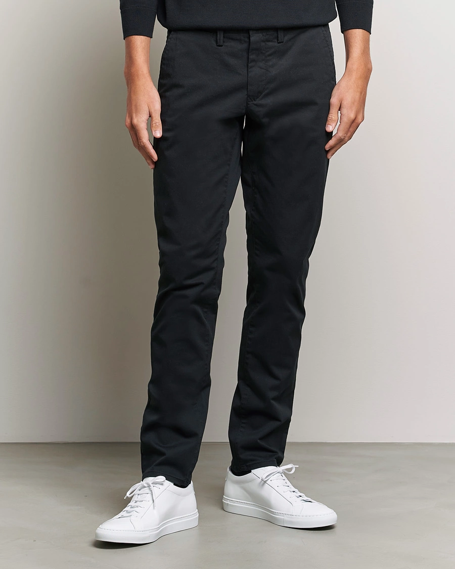 Herren | GANT | GANT | Slim Fit Twill Chino Black