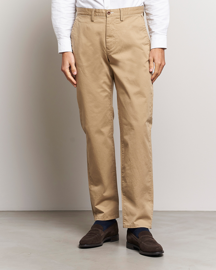 Herr | GANT | GANT | Regular Fit Twill Chino Dark Khaki