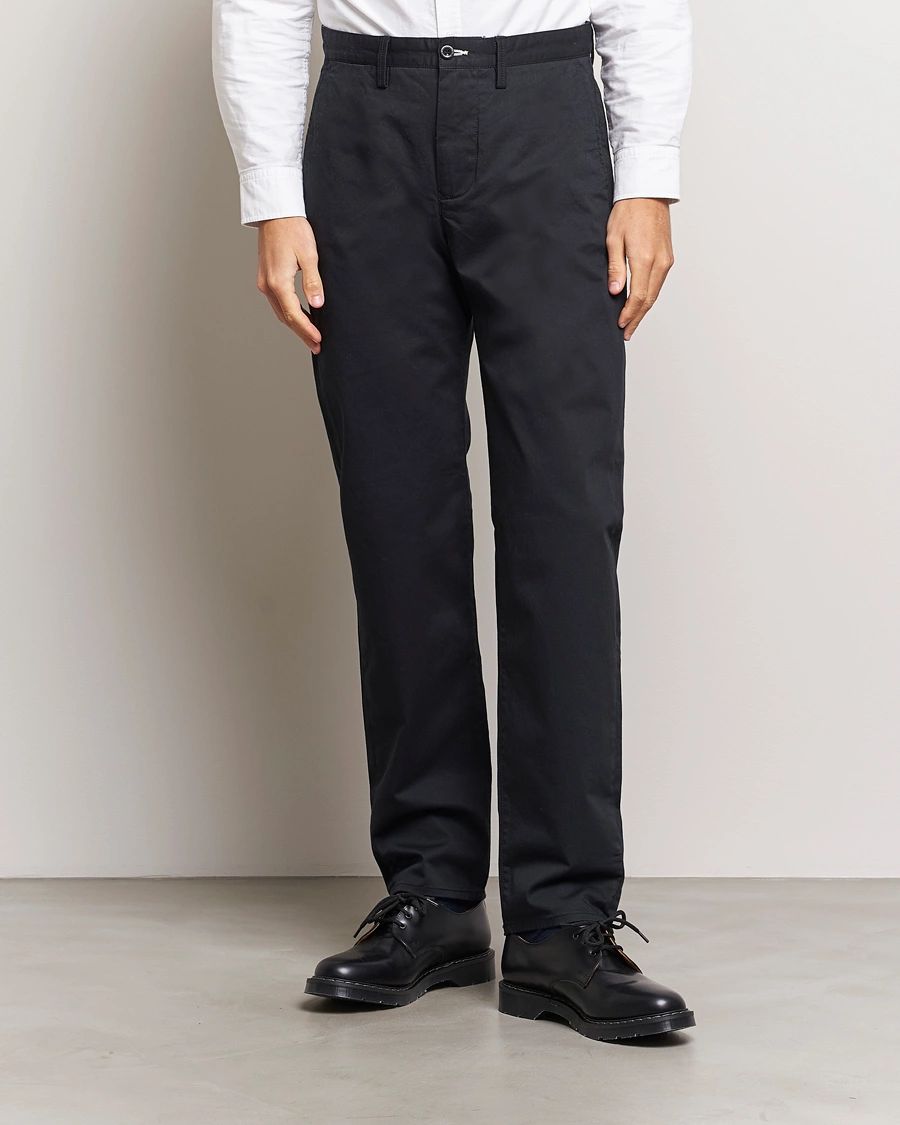 Herren | Hosen | GANT | Regular Fit Twill Chino Black