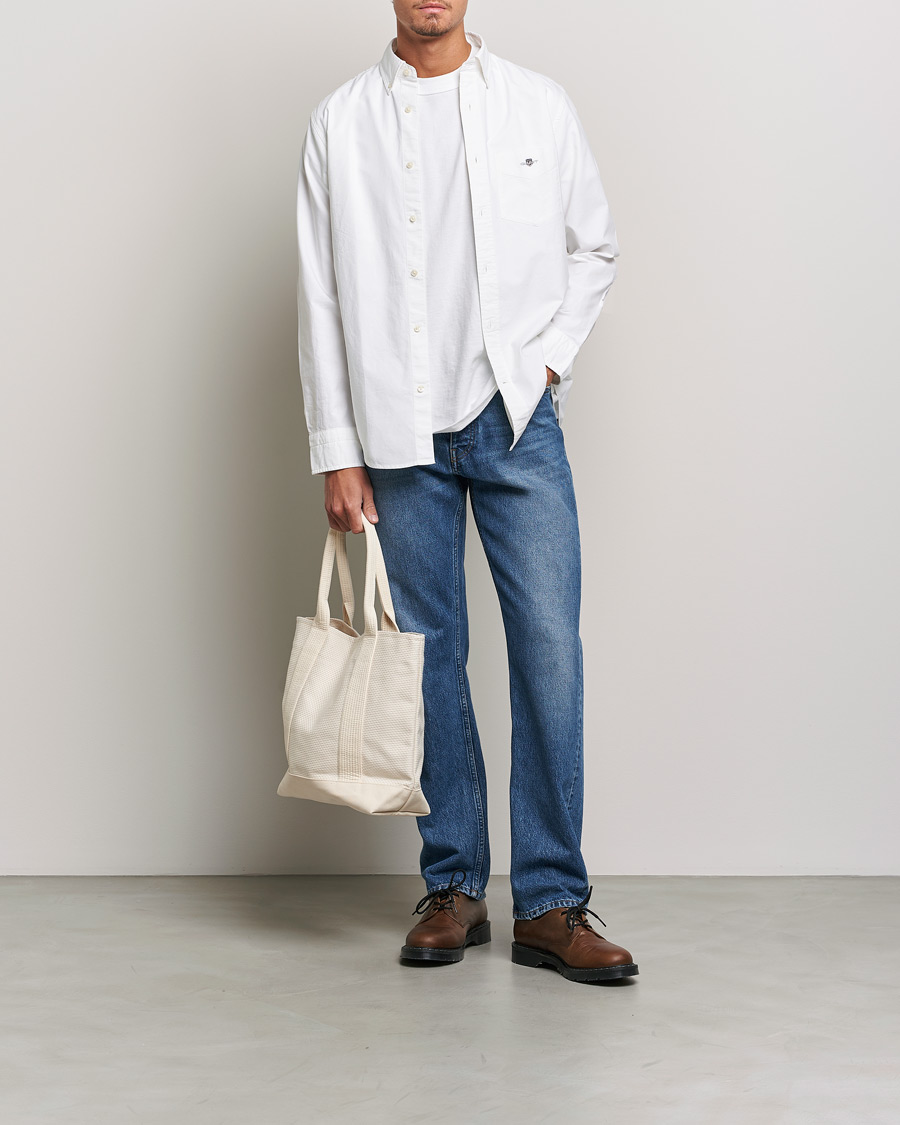 Herren | Hemden | Gant | Regular Fit Oxford Shirt White