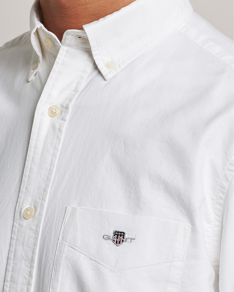 Herren | Hemden | Gant | Regular Fit Oxford Shirt White