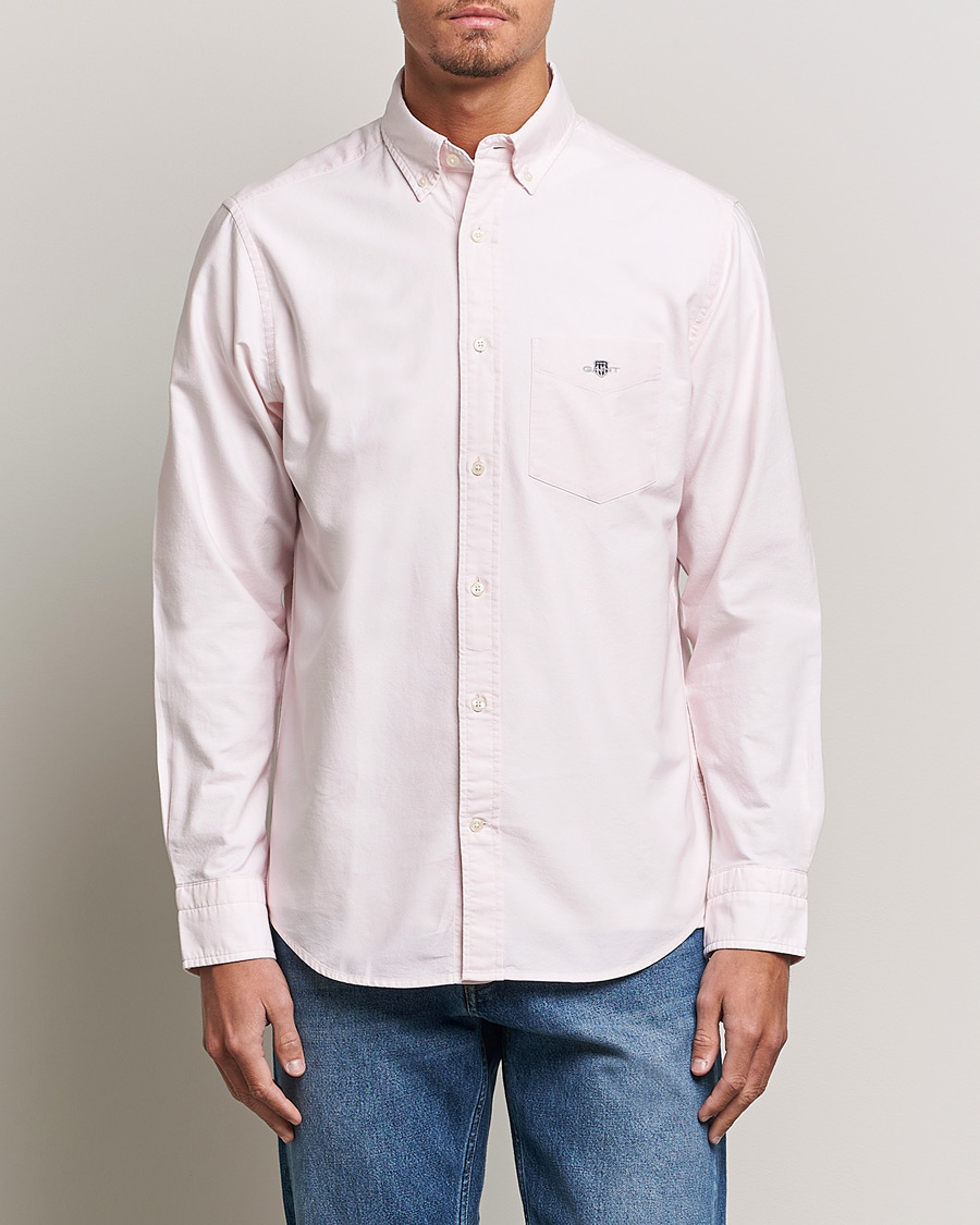 Herren |  | GANT | Regular Fit Oxford Shirt Light Pink