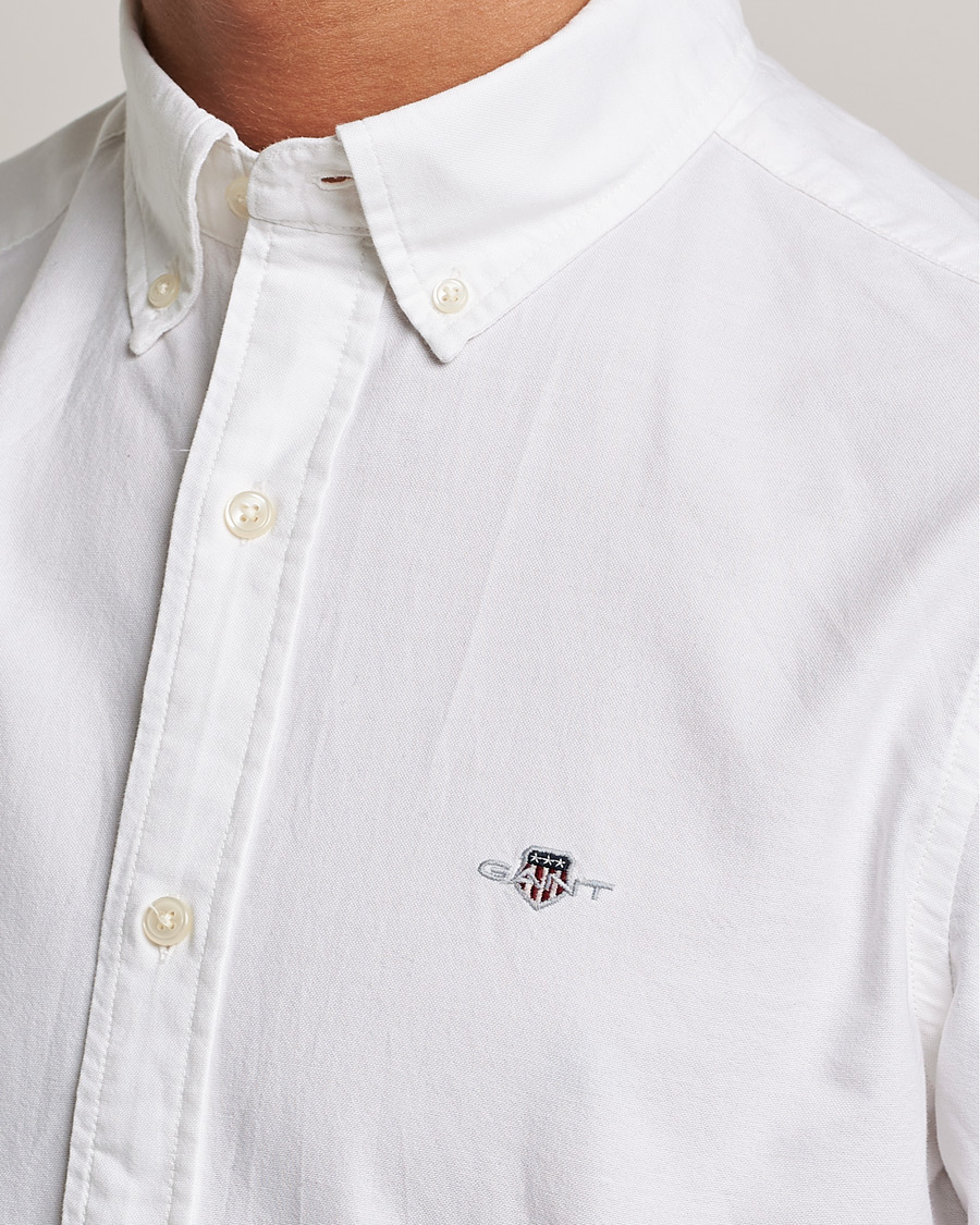 Herren | Hemden | Gant | Slim Fit Oxford Shirt White