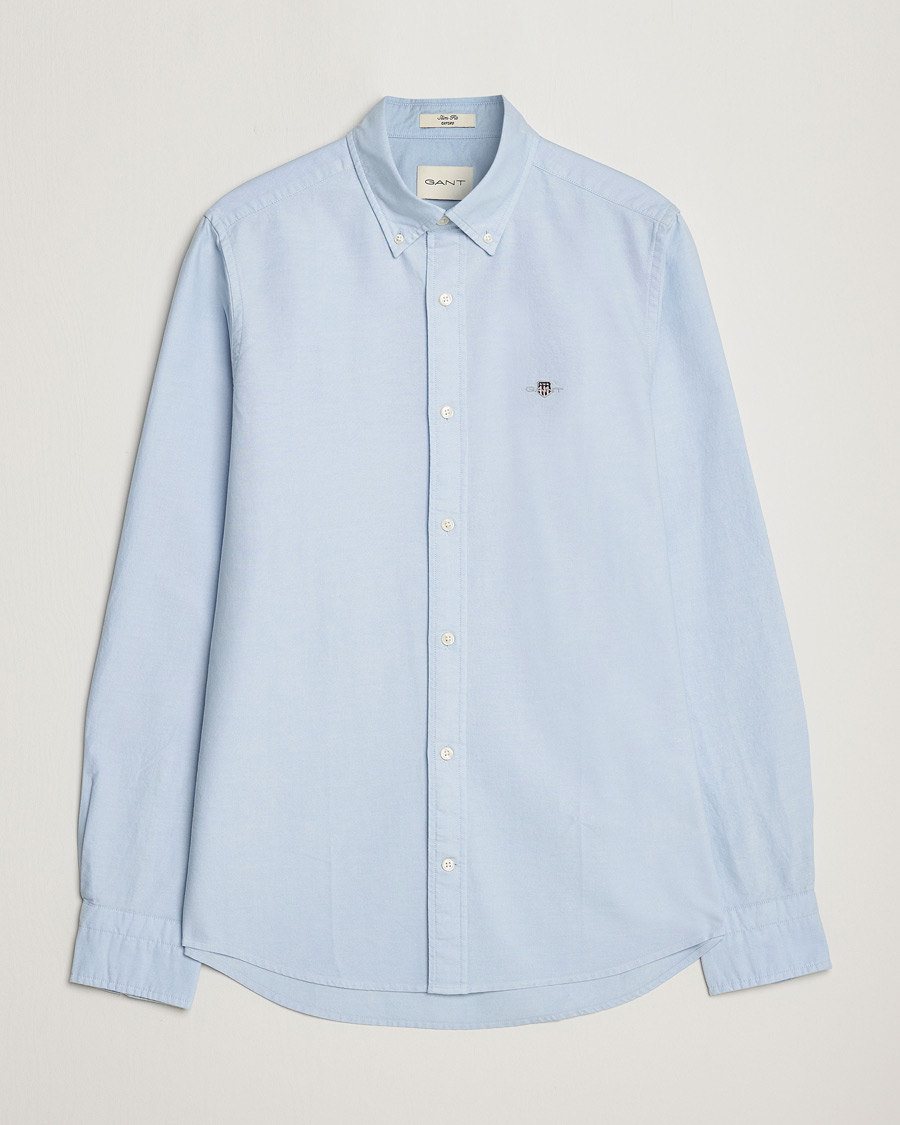 Herren | Hemden | Gant | Slim Fit Oxford Shirt Light Blue