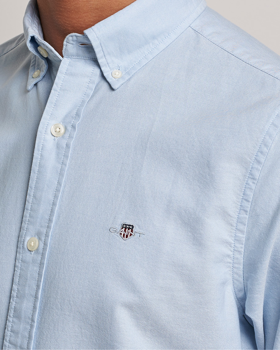 Herren | Hemden | GANT | Slim Fit Oxford Shirt Light Blue