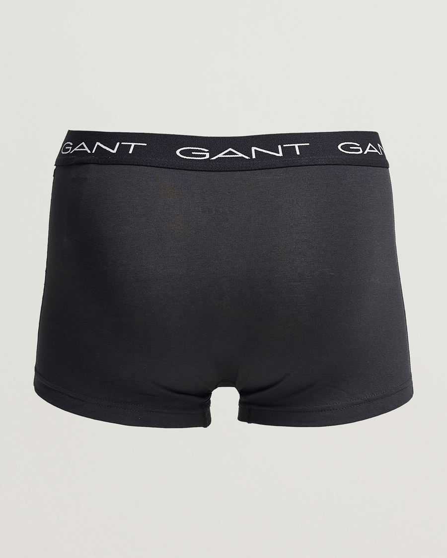 Men | GANT | GANT | 3-Pack Trunk Boxer Black