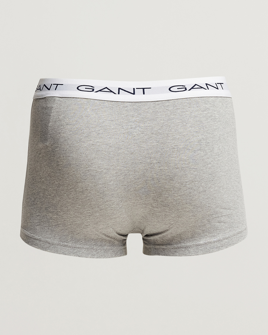 Herren | Unterwäsche | GANT | 3-Pack Trunk Boxer White/Black/Grey