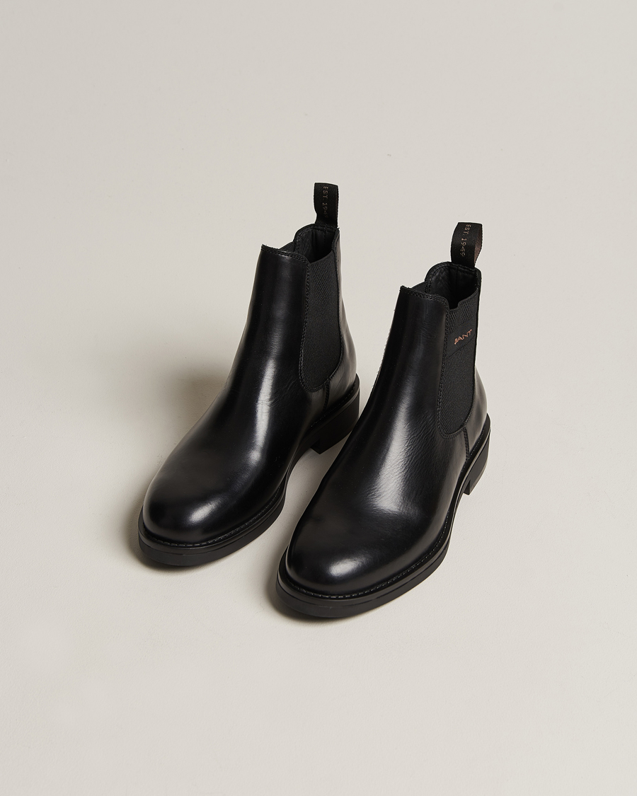 Herren | Boots | GANT | Prepdale Leather Chelsea Boot Black