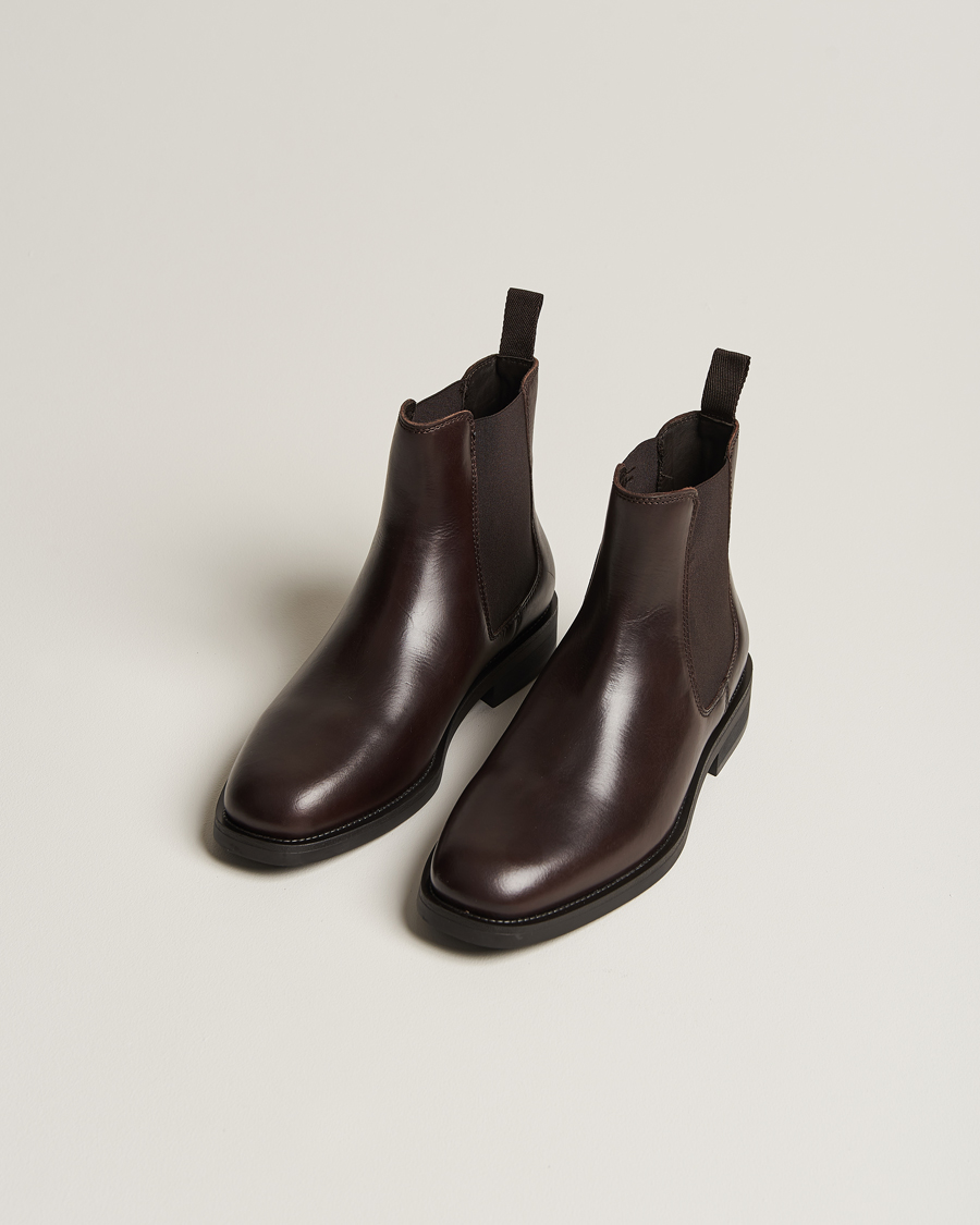 Herren |  | GANT | Rizmood Leather Chelsea Boot Dark Brown