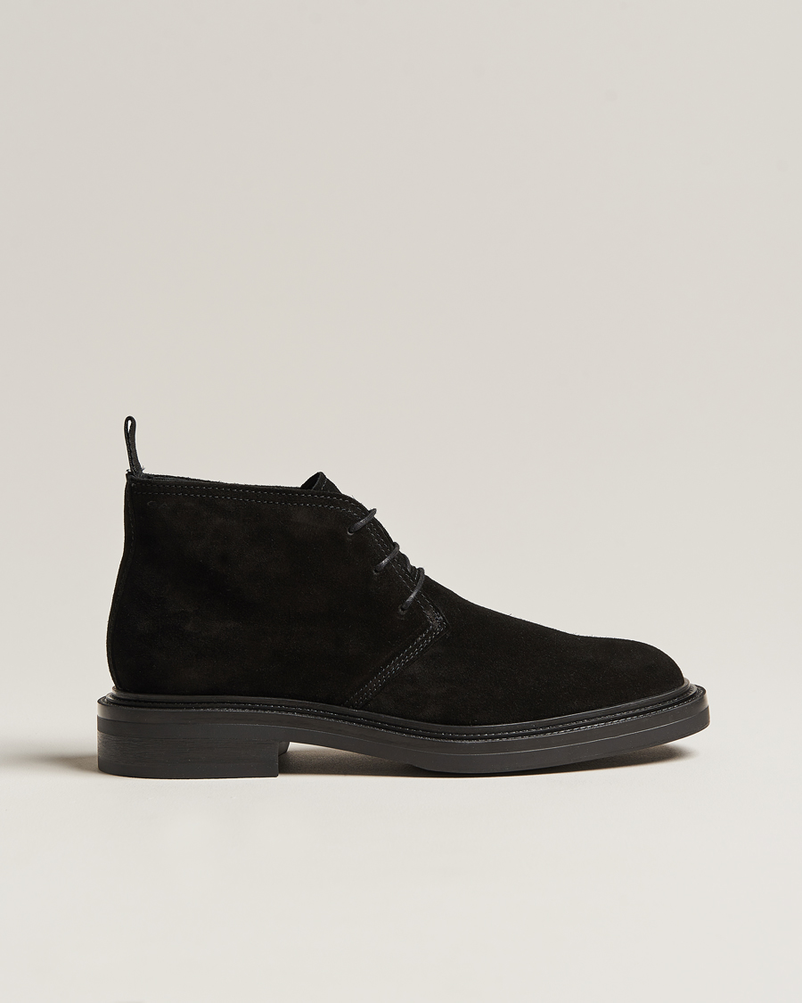 Herren | GANT Fairwyn Suede Chukka Boot Black | GANT | Fairwyn Suede Chukka Boot Black