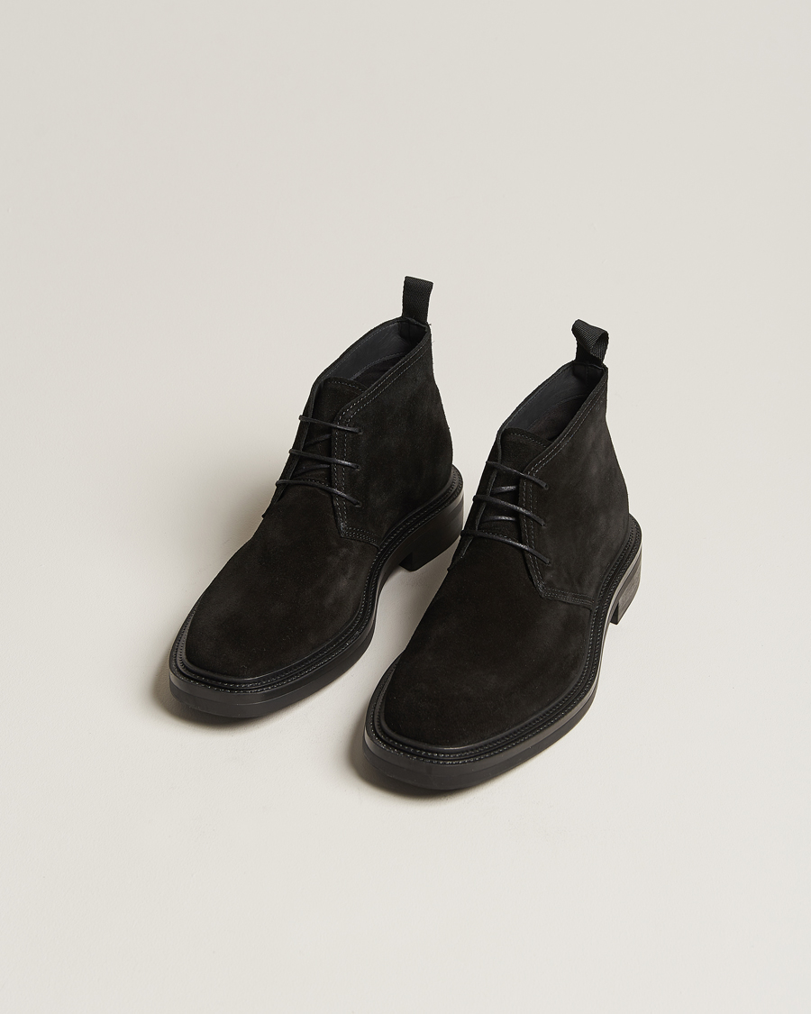 Herren | Chukka-Boots | GANT | Fairwyn Suede Chukka Boot Black