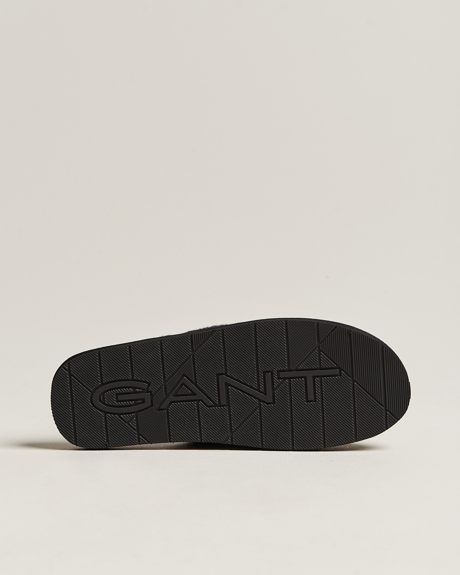Herren | GANT Tamaware Terry Slippers Black | GANT | Tamaware Terry Slippers Black