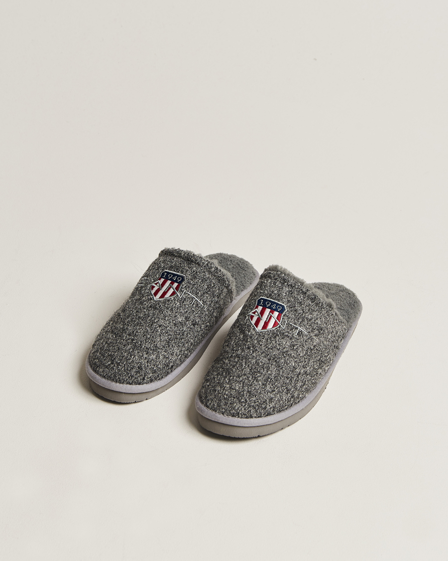 Herren | | GANT | Tamaware Terry Slippers Grey