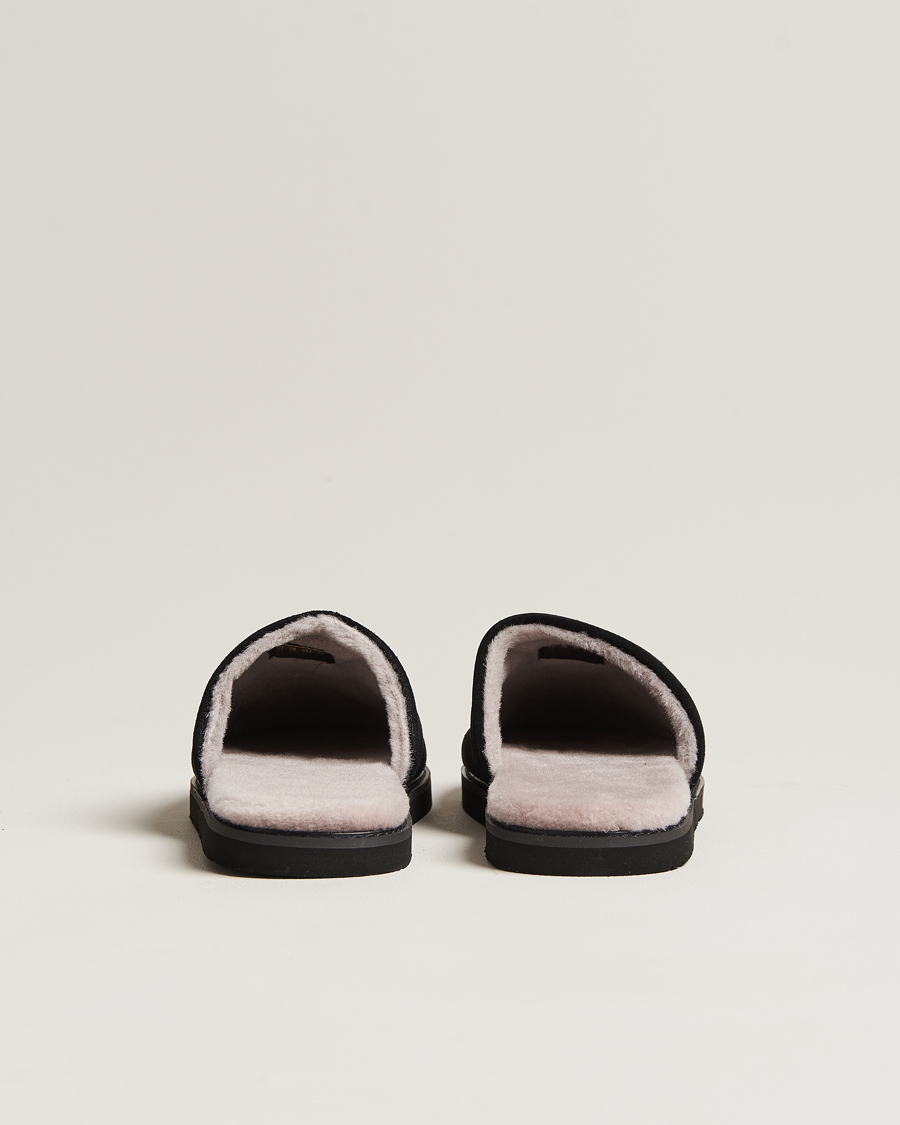 Herren | GANT Tamaware Suede Slippers Black | Gant | Tamaware Suede Slippers Black