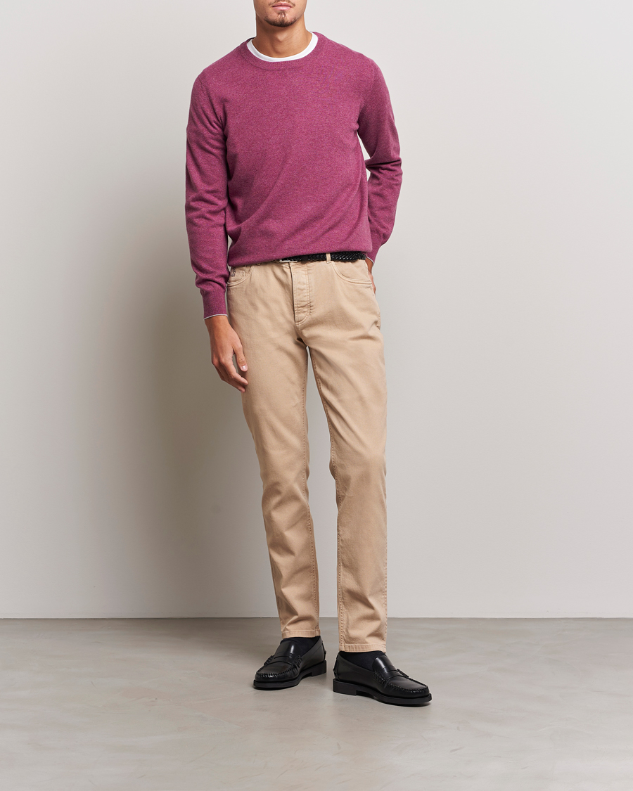 Herren | Hosen | Brunello Cucinelli | Traditional Fit 5-Pocket Pants Beige