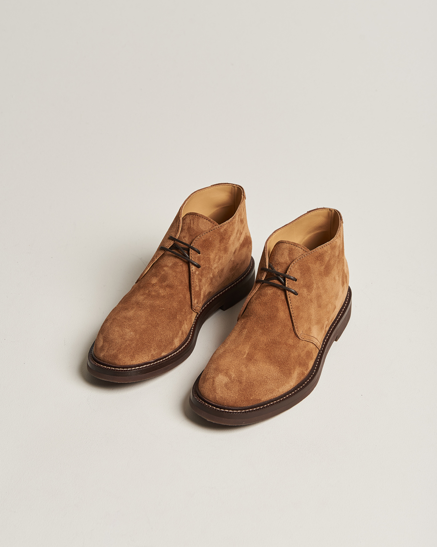 Herren | | Brunello Cucinelli | Desert Boots Beige Suede