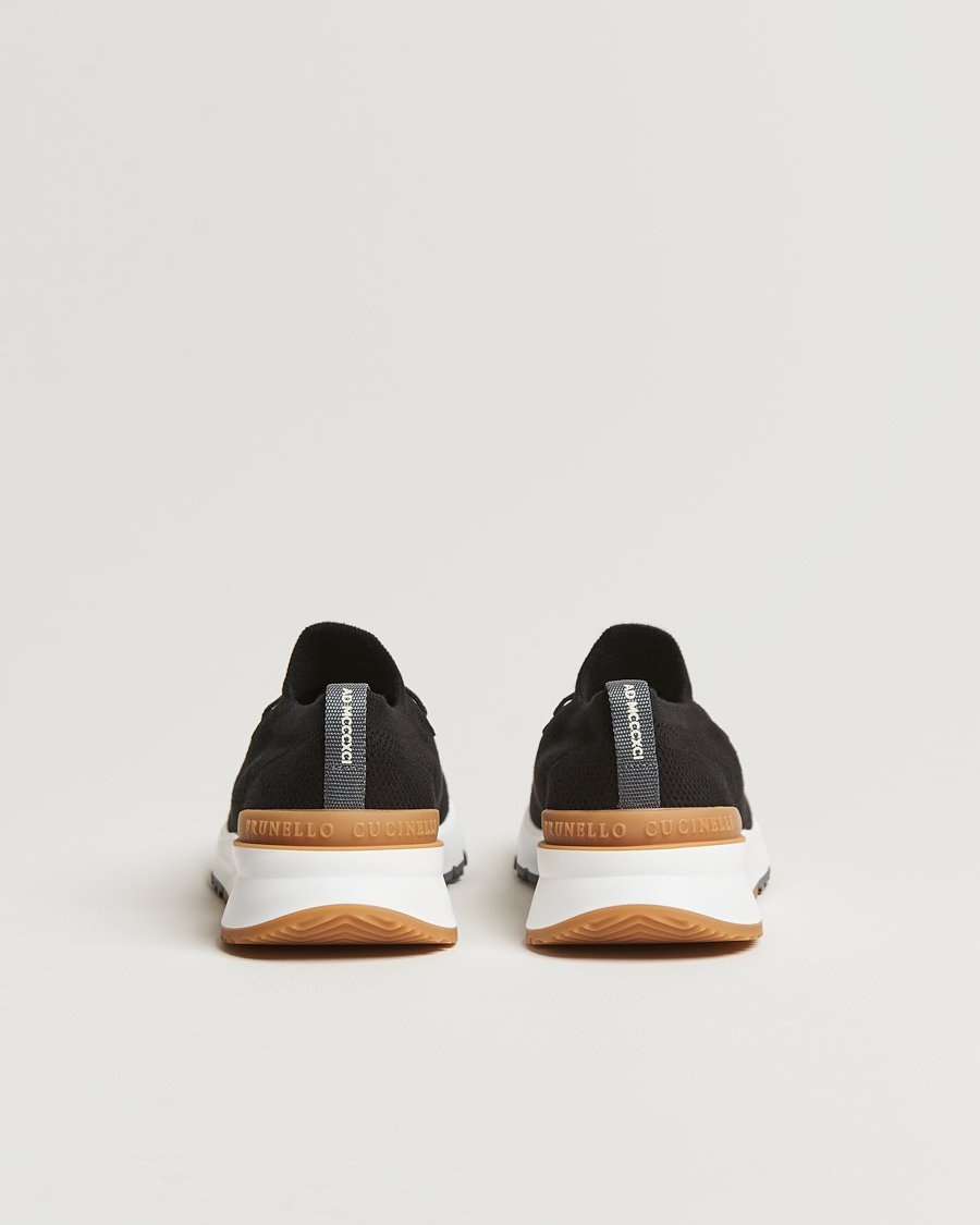 Herren | Brunello Cucinelli Flannel Running Sneakers Black | Brunello Cucinelli | Flannel Running Sneakers Black