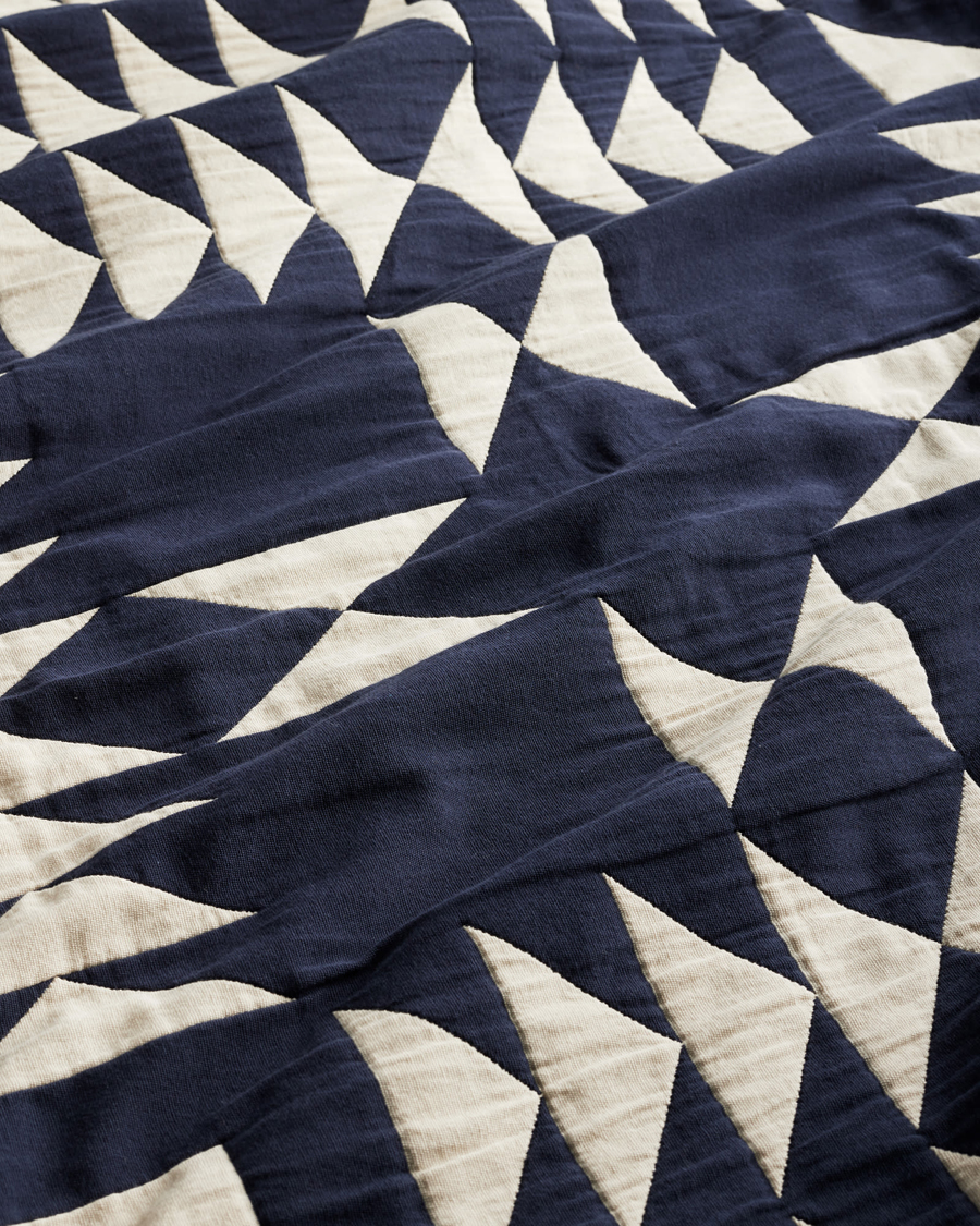 Herren | Textilien | Pendleton | Organic Cotton Matelasse Blanket Midnight Nova
