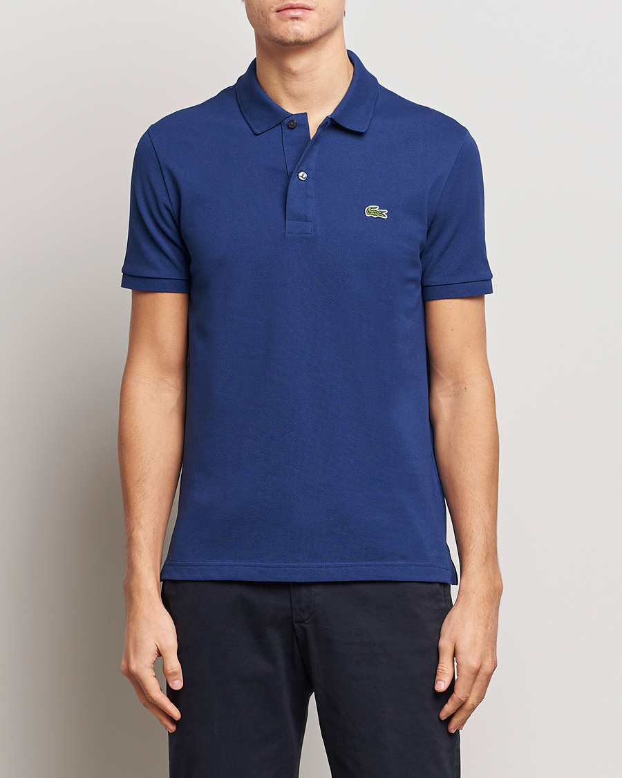 Herren |  | Lacoste | Slim Fit Polo Piké Methylene