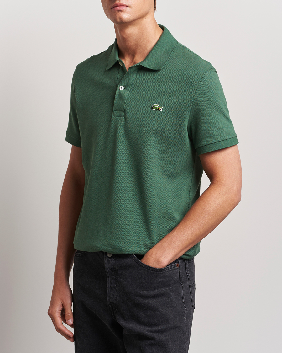 Herren | Kurzarm-Poloshirts | Lacoste | Slim Fit Polo Piké Sequoia