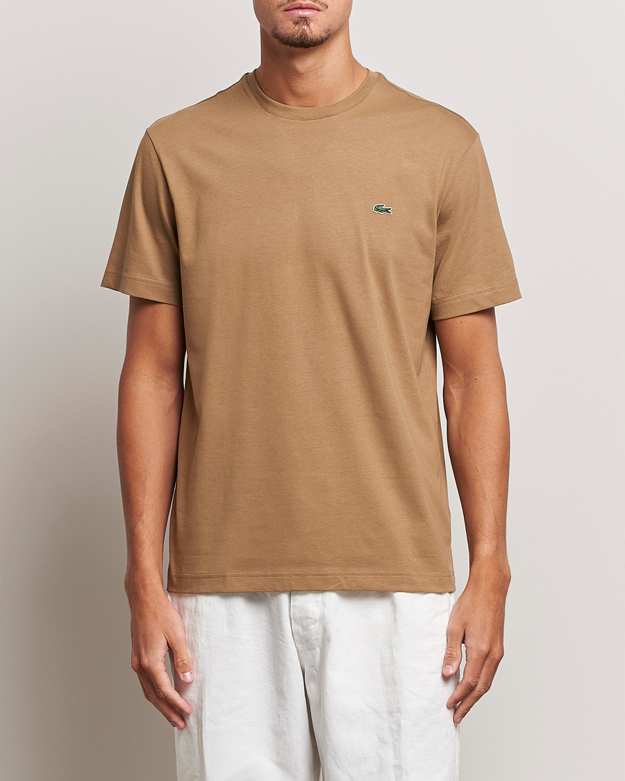 Herren |  | Lacoste | Crew Neck T-Shirt Cookie