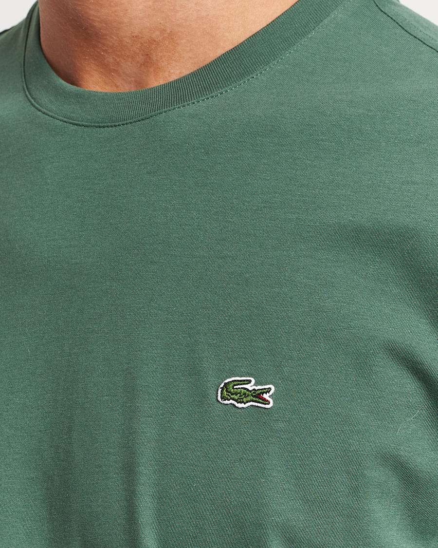 Herren | T-Shirts | Lacoste | Crew Neck T-Shirt Sequoia