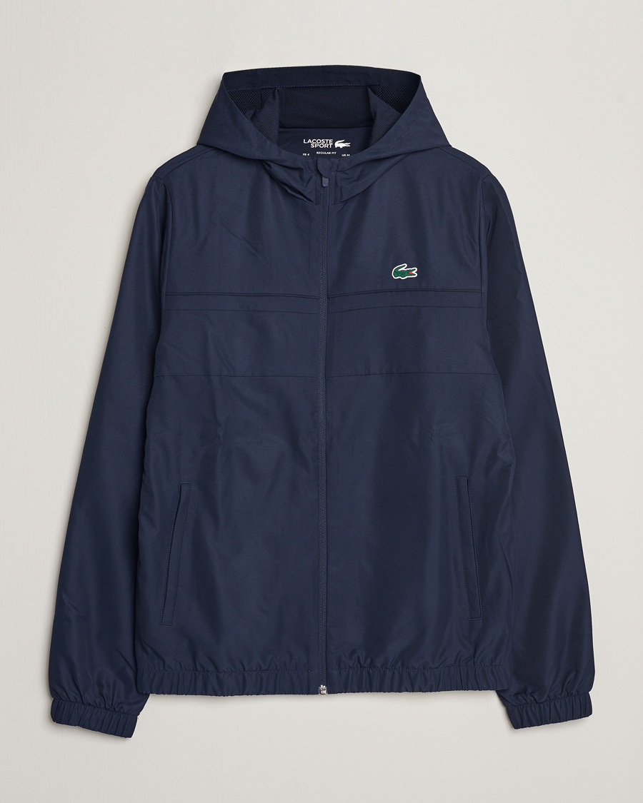 Herren | | Lacoste Sport | Performance Full Zip Hoodie Navy