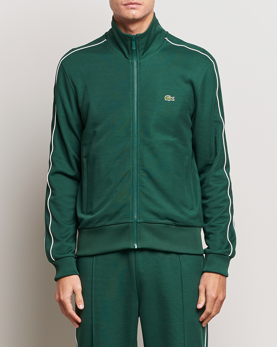 Herren |  | Lacoste | Full Zip Track Jacket Green